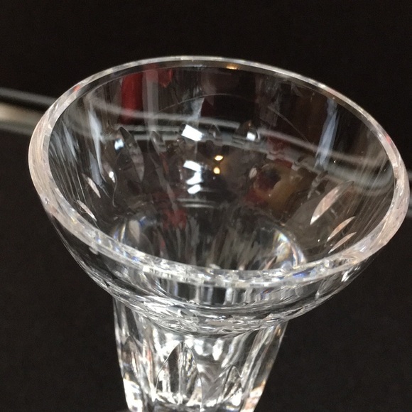 Pair Waterford Crystal Candlestick Holders - Picture 5 of 8
